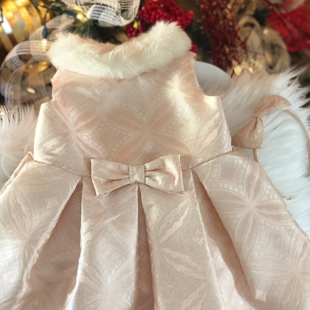 Janie and Jack dress w/matching headband